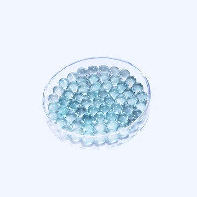 Des billes de verre